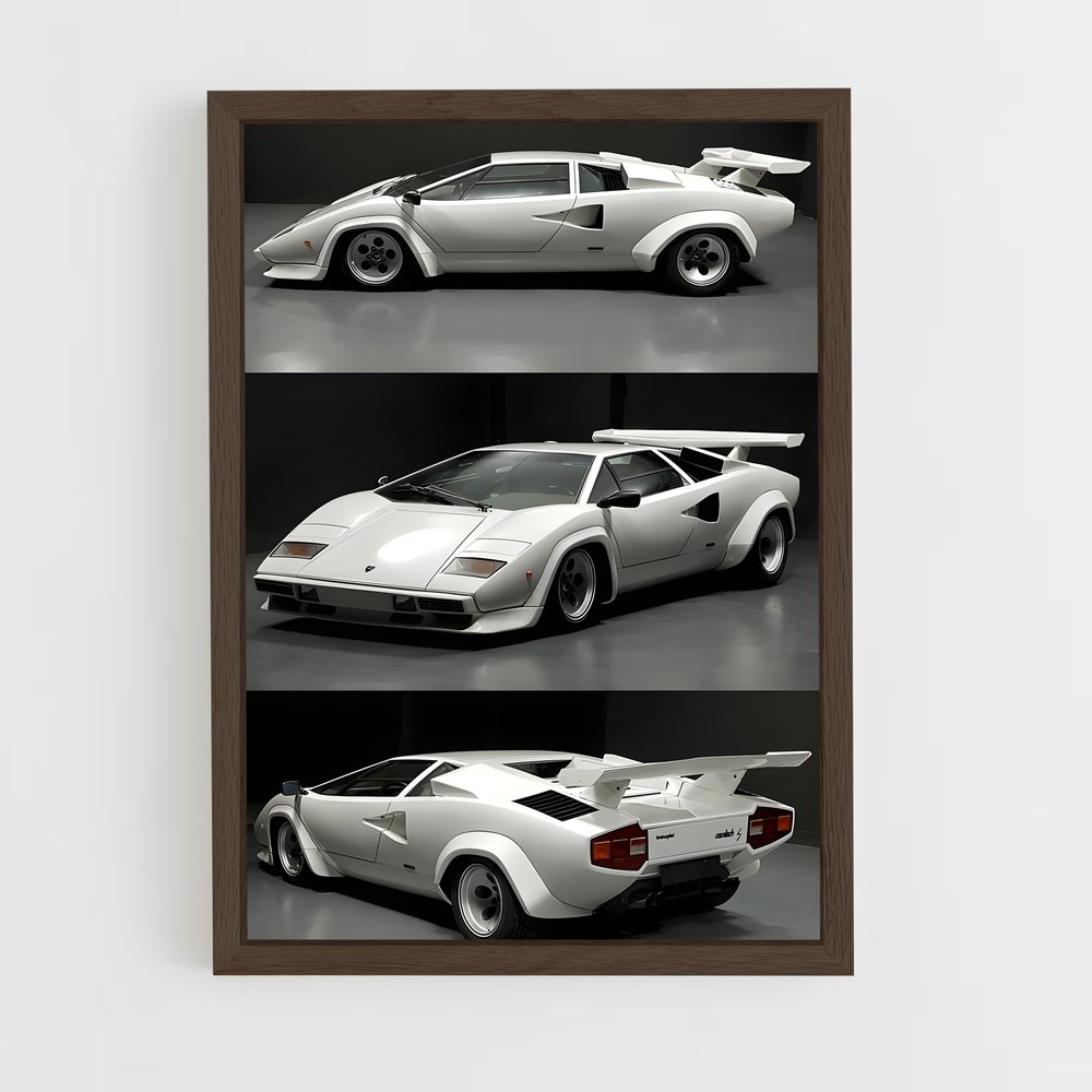 Poster Countach Dream – affiche Lamborghini (vue 5)